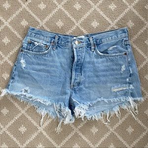 Agolde jean shorts
